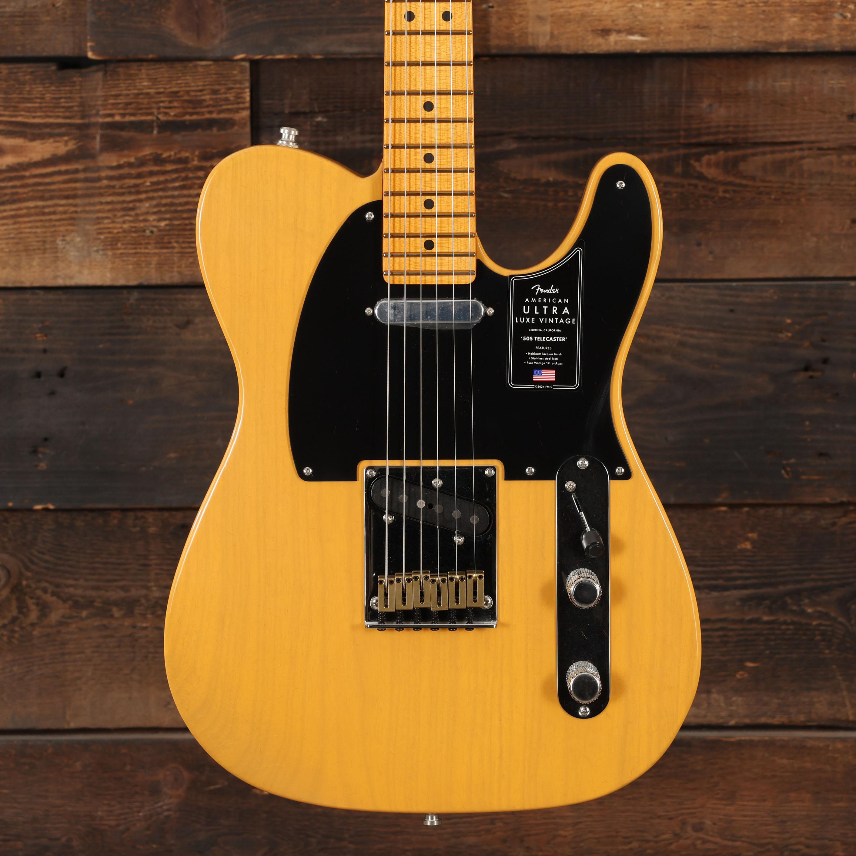 Fender American Ultra Luxe Vintage '50s Telecaster in Butterscotch